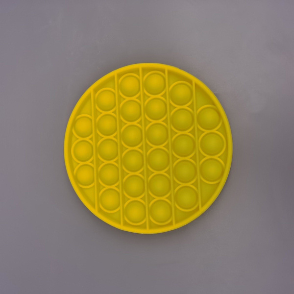 Cateleya Silikon Bubbla Tryck Pop Leksak yellow