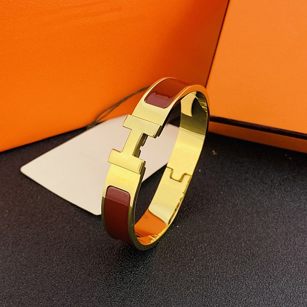 H-Armband, 18K Alfabetlås för Män och Kvinnor, Rostfritt Stål Armband Pararmband, Guld och Vinröd Gold and Burgundy
