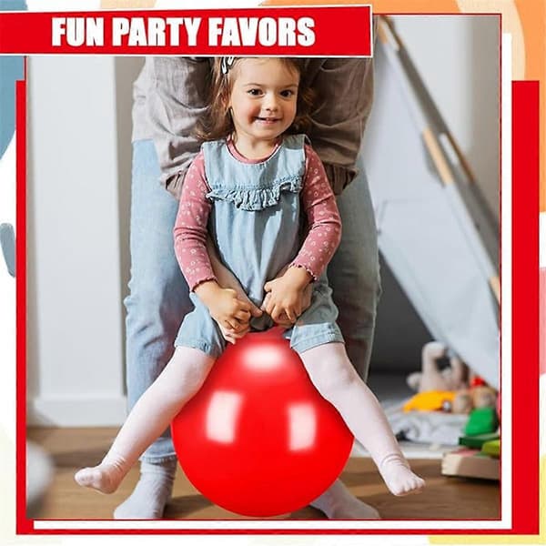 Lasten PVC-lelukahva hyppypallo joustava pallo