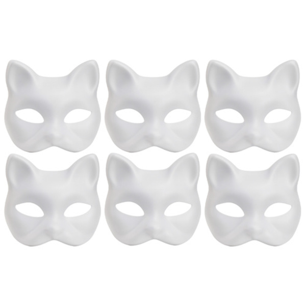 [LCS] DIY Kattemasker Sæt, 6 Dele med Tilbehør 457