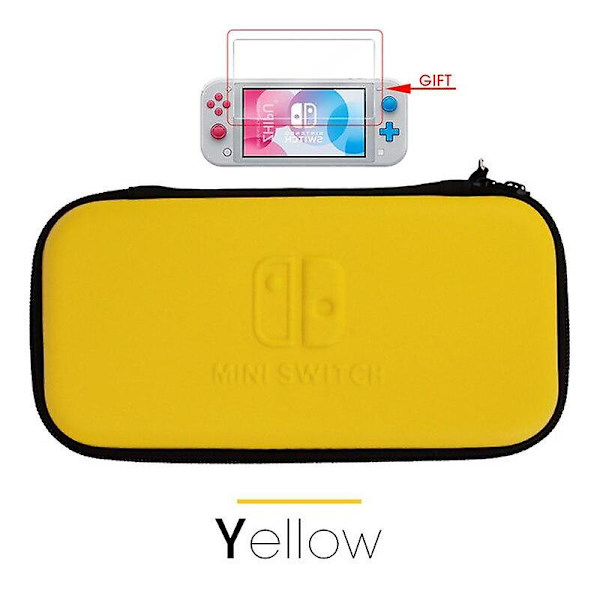 Bärväska för Nintendo Switch Lite tillbehör, skydd, spelkonsolväska, reseförvaring, bärskydd, pochette coque Yellow film
