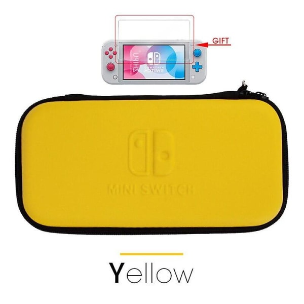 Case väska för nintendo switch lite tillbehör cover spelkonsol väska reseförvaring bärskydd pochette coque Yellow film