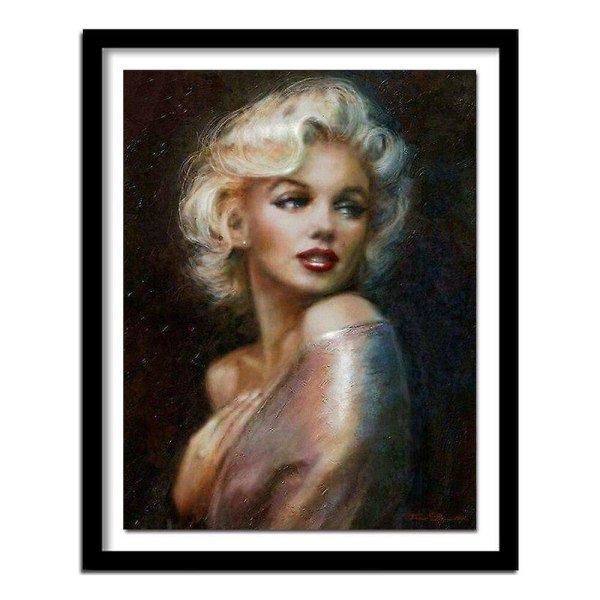 Gör-det-själv-diamantbroderi Marilyn Monroe 5D diamond painting Korsstygn Hel fyrkantig strass Hem