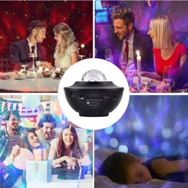 LED Stjärnhimmel Projektor, Stjärnhimmel, AMEROUS, Nattlampa Gåva, Bla