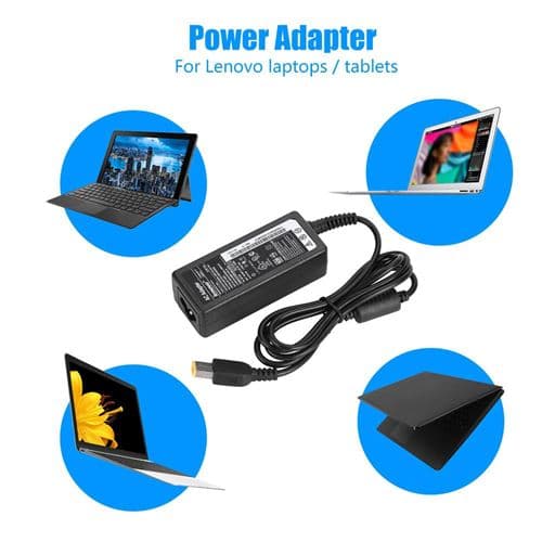 [LCS]20V 2.25A AC-adapter kompatibel med Lenovo 100V-240V