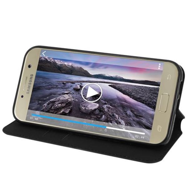 Samsung Galaxy A5 2017 plånboksfodral - Svart - Ställfunktion