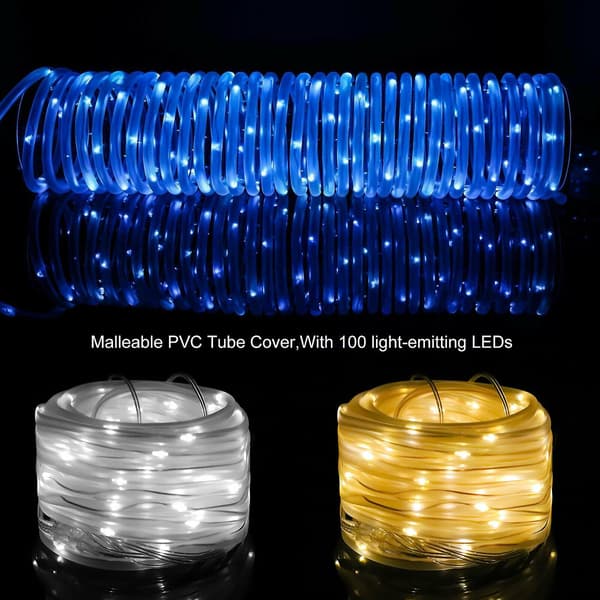 [LCS] Julbelysning Solcellsdrivna Fairy Lights White - 2PCS