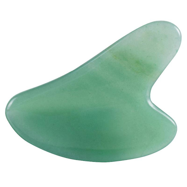 Gua Sha Skrabebord Kropspleje Massageværktøj Spa Akupunktur Skraber Kompatibel med Ryg Ansigts Arm Ben Green