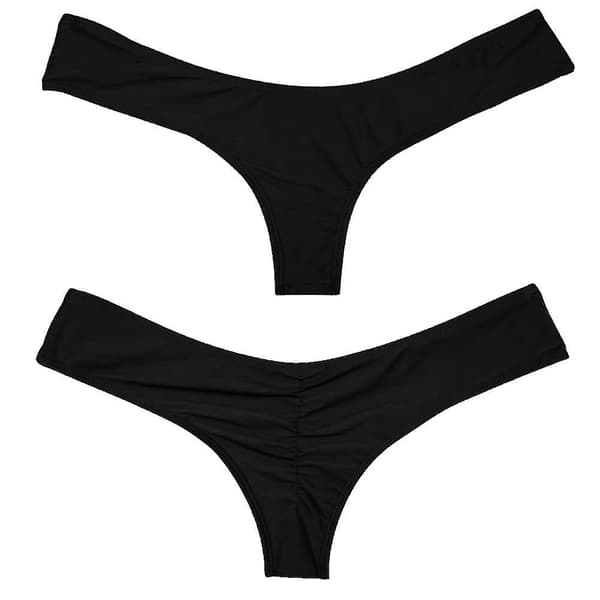 [LCS] Sexy damebikini brasiliansk frekk bunnstring V badetøy badedrakt truser M
