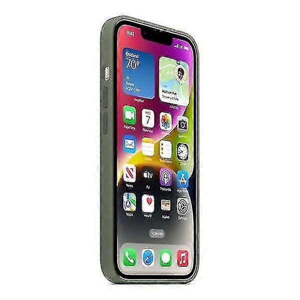 [LCS] Silikondeksel kompatibelt med iPhone 14 Olive