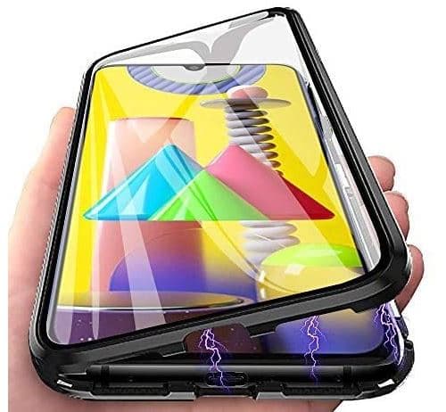 [LCS]DLIK Magnetiskt Adsorptionsfodral Kompatibelt med Xiaomi Redmi Note 9 Pro med