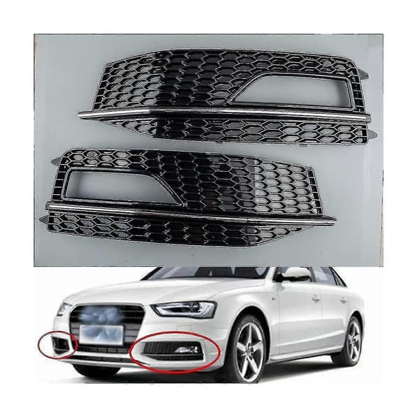 8k0807682 8k0807681 Dimljusgaller Bumper Dimljusram Bil För A4 B8 S4 2013-2015