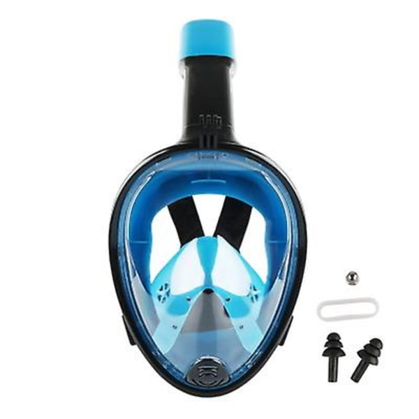 Snorkelmask Helmask med Ny Säker Andning XL14CM