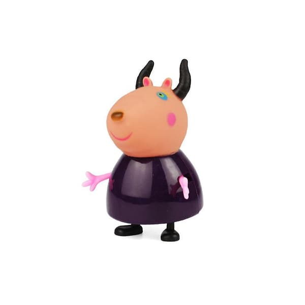 Peppa Pig Familj & Vänner Emily Rebecca Suzy Actionfigurer Leksaker 25 st
