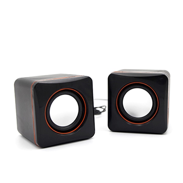 101Z Mini USB Datorhögtalare Set Små Musikhögtalare Externa Högtalare för Dator Laptop Underhållning