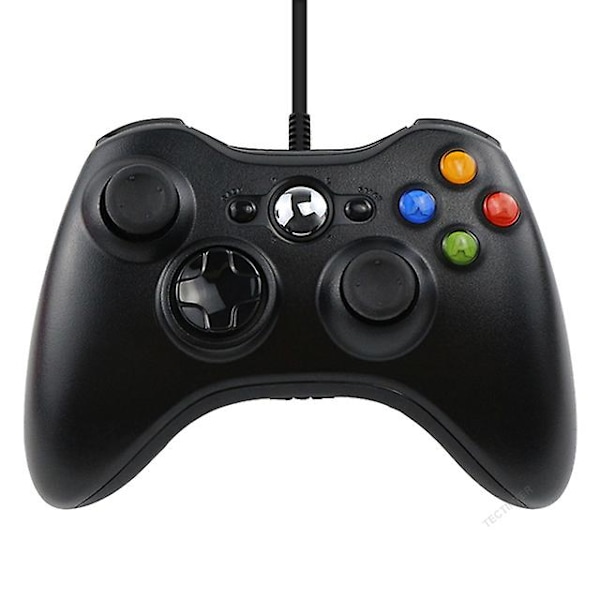 Usb-johdollinen peliohjain, yhteensopiva Microsoft Xbox360 -konsolin ja PC:n kanssa, CE