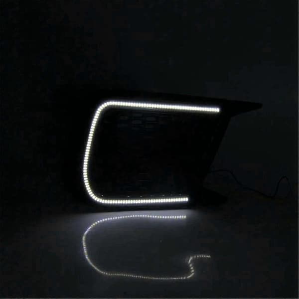 For 2018-2021 Switchback Sekvensiell LED DRL Tåkelysdekselsett Ramme