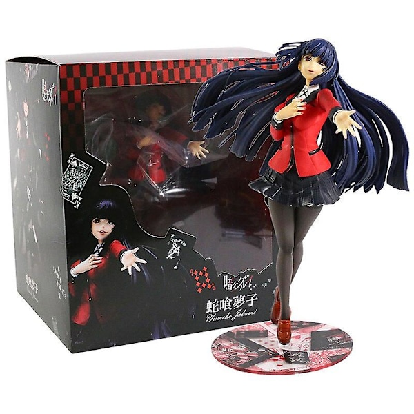 Kakegurui Jabami Yumeko 1/8 Skala Samlarobjekt Modell Docka Figur red