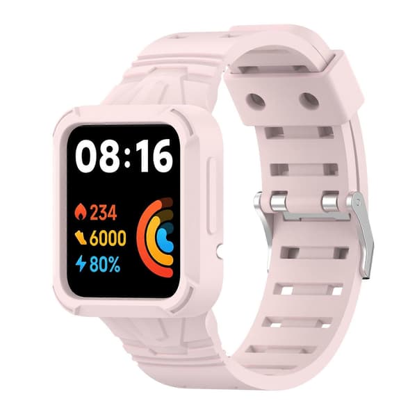 [LCS] Silikone urrem til Xiaomi Redmi Watch 2 Lite Light Pink