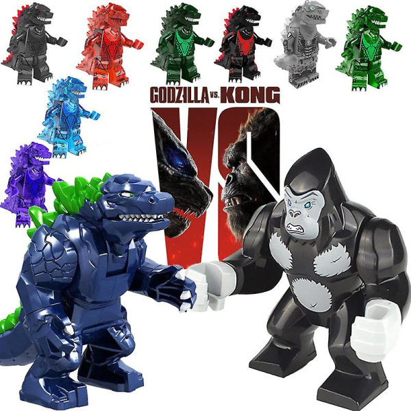 Godzilla vs. King Kong Movie Byggsten minifigur schimpans Type B