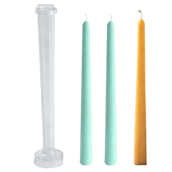 DIY Håndlavet Lysfremstilling Modelform Håndværk Stangformet One Size