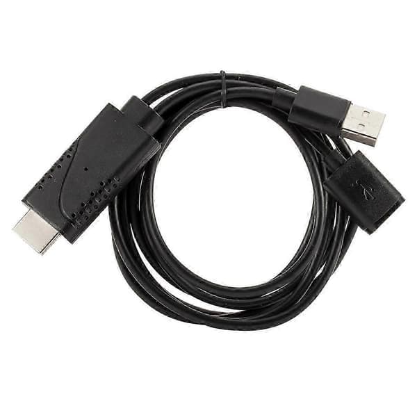 1080P USB hun til HDMI han HDTV videoadapterkabel til Android- og iOS-enheder