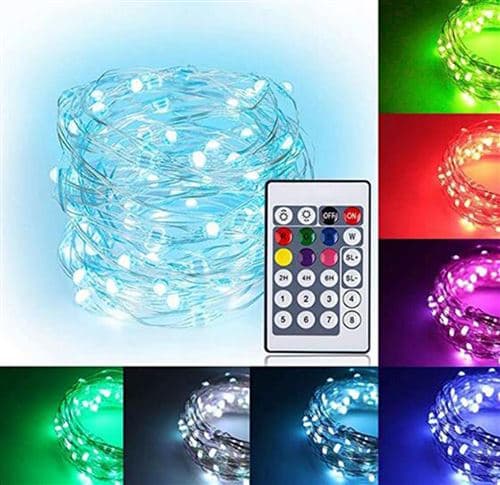 [LCS]10M 100Led lyslenke 8 moduser flerfarget MK104