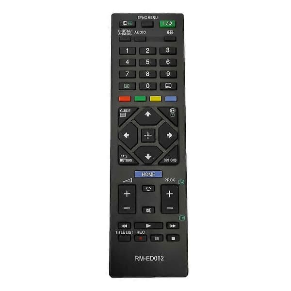 [LCS]RM-ED062 Erstatningsfjernkontroll Gjelder for Sony RM ED062 LCD TV