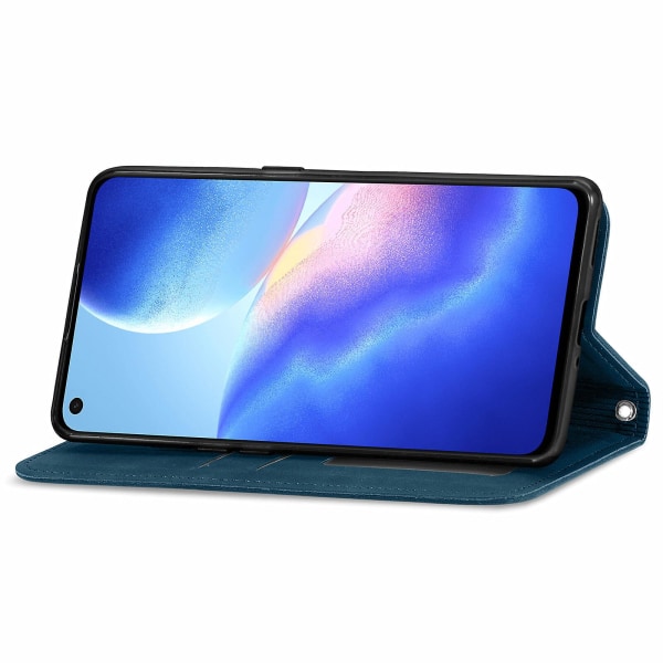Etui til Oppo Find X3 Lite Magnetisk Lukning Læder Wallet Cover