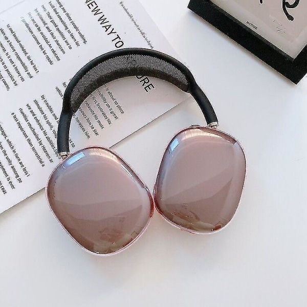 Bluetooth Headset Case Headset Skyddsskal Transparent pink