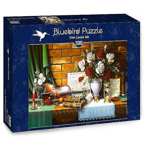 Bluebird She Loves Me Pussel (2000 Bitar)