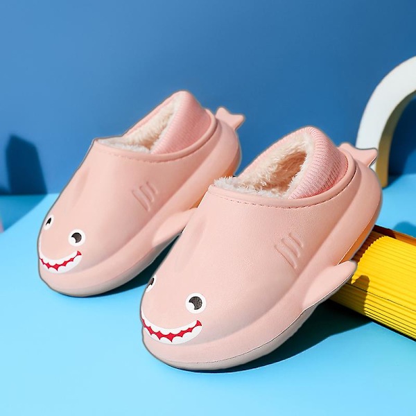 Lasten puuvillatossut talvi kevyet kotikengät sisä- ja ulkokäyttöön lumikengät 2J21655 Pinkki 210 Pink