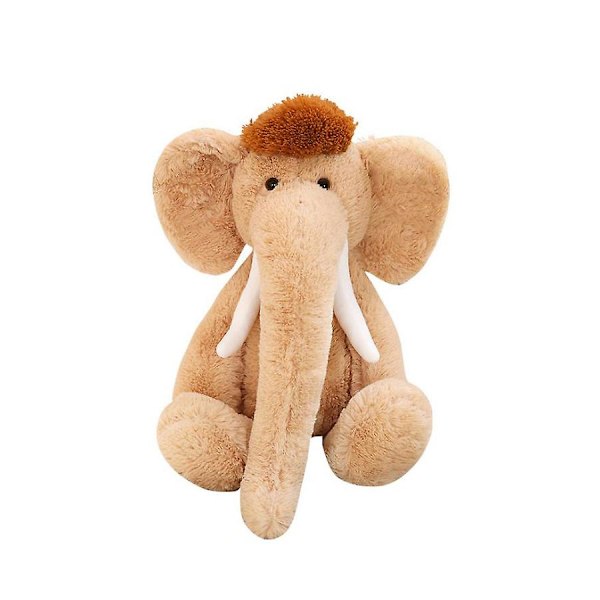 70 cm Plysch Elefant Gosedjur Lång Snabel Mjuk Leksak Barnpresenter Light*Brown