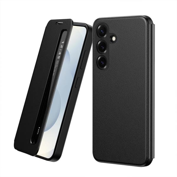 [LCS]Samsung Galaxy S26 5G Case with Smart View Cover Svart