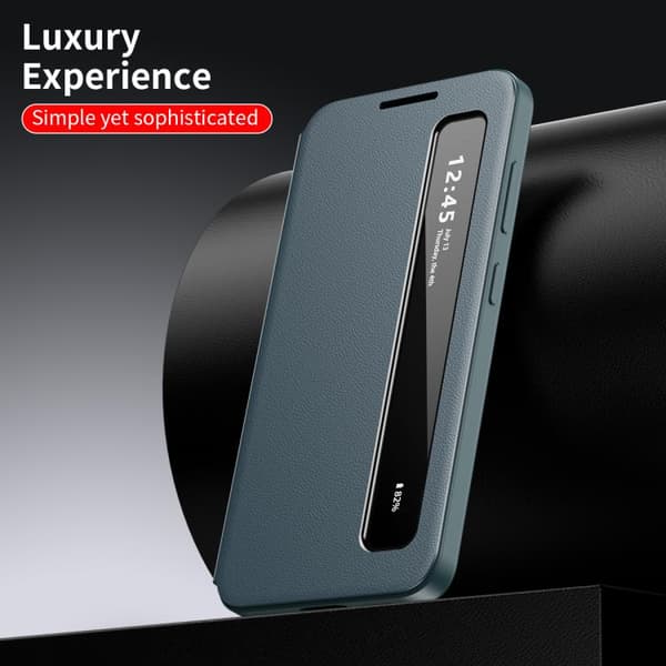 [LCS]Samsung Galaxy S26 5G Case with Smart View Cover Grön