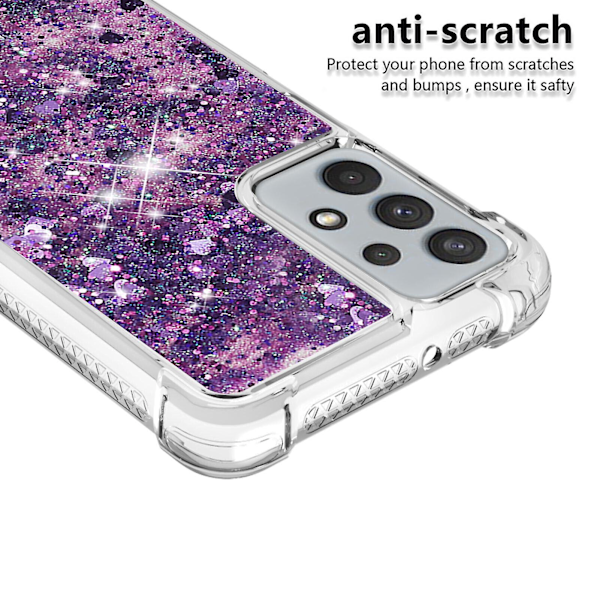 Skal för Samsung Galaxy A32 5g Stötfångarskal Glittrigt Glitter Bli