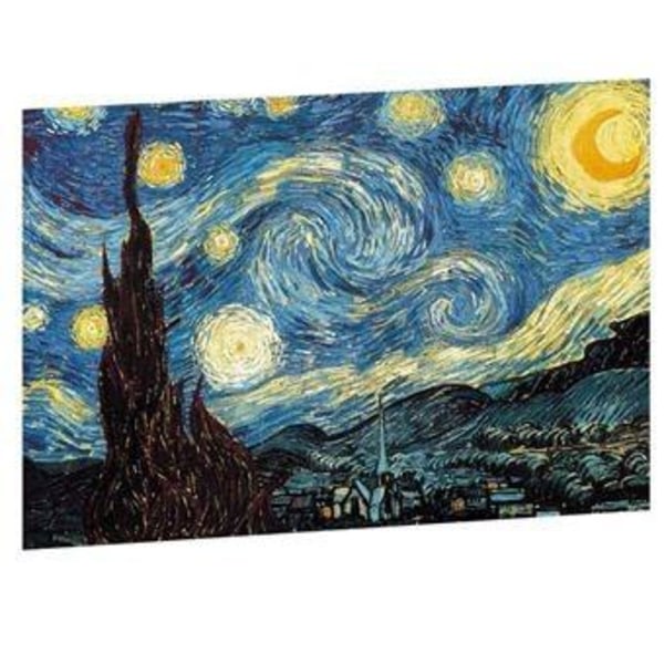Kul Van Gogh 1000 bitar vuxenpussel - blå