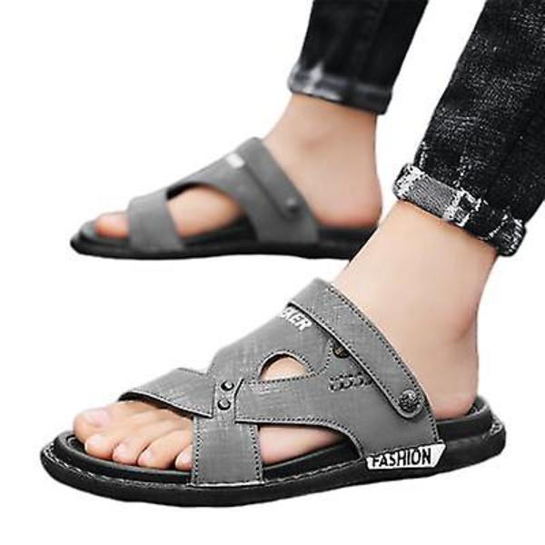 Mjuka tofflor vardagssandaler herr gray 41