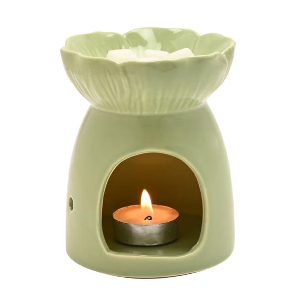 [LCS]Hestia Blomster Vokssmelter En Størrelse Grøn Gr Green One Size