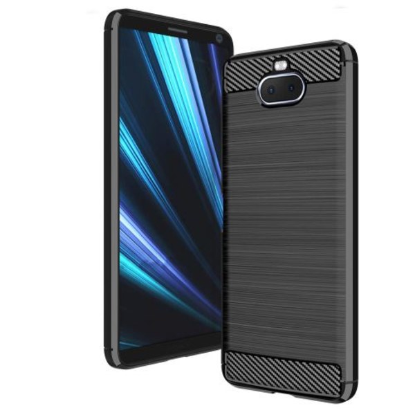 Deksel til Sony Xperia 10 (XA3), Deksel [KARBONFIBER] Anti-Ripe
