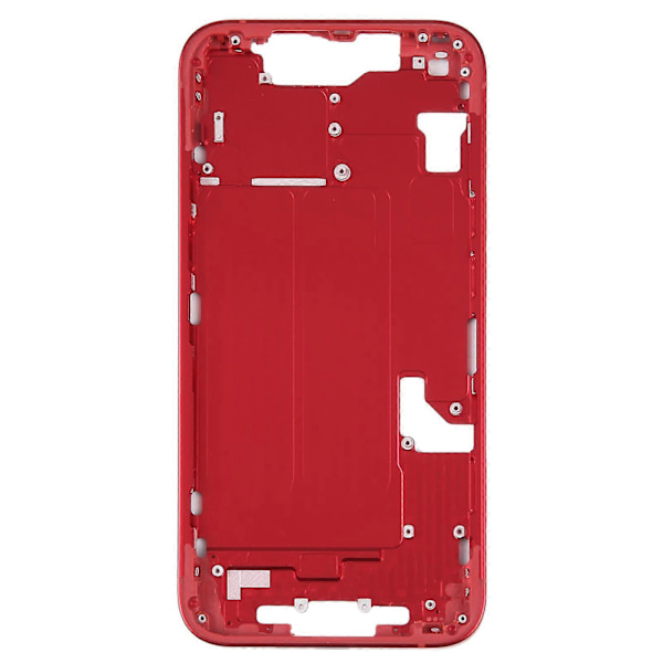 [LCS] För iPhone 14 Mellanram med sidoknappar Red