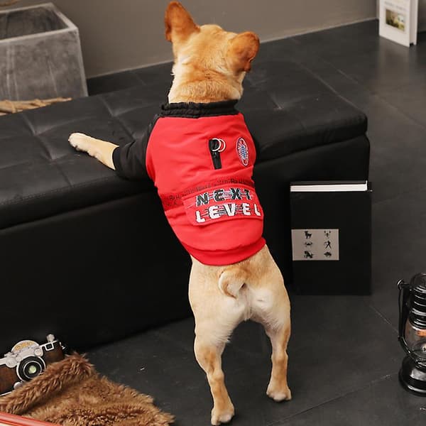 [LCS] Hundkläder Vinter Varm Husdjursjacka Hundkappa S