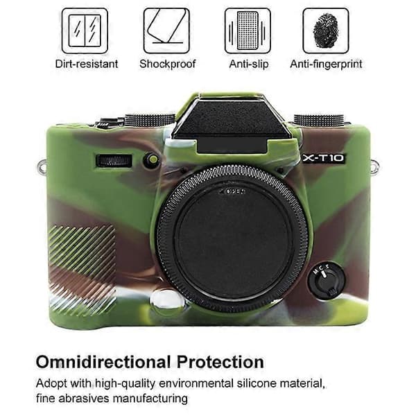 [LCS]PULUZ Pehmeä silikonisuojakotelo FUJIFILM X-T20:lle Style 1