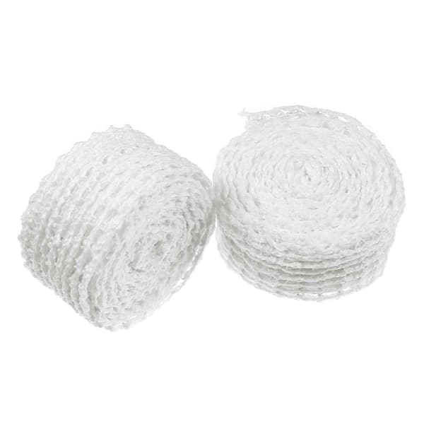 Bomullsköttnät Rullar Kök Korvnät Matlagning Bakning Vit 2 Rullar White 300.00X10.00X1.00CM
