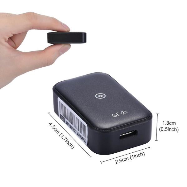 Mini Bil GPS Tracker Realtid Anti-förlorad GPS Enhet GPS Lokalisator