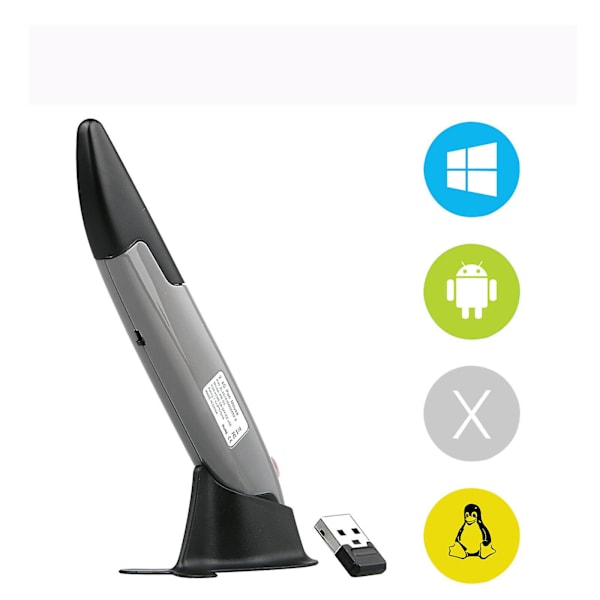 Langaton osoitinkynähiiri optinen USB taskupiirto kirjoituskynä mini PC hiiret Red