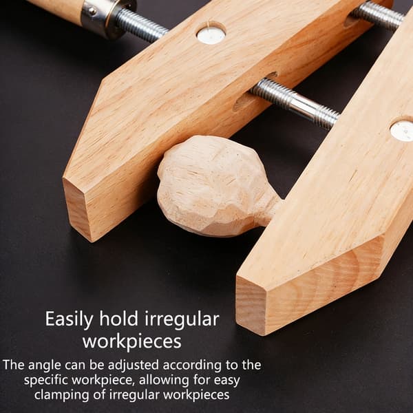 [LCS] Adjustable Clamp Tool Screw Clamp with Three Handles for Reliable Performance 1.04 8inches