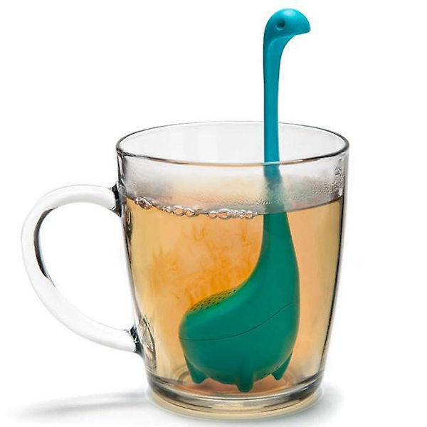 Tesil med silikonhandtag blue