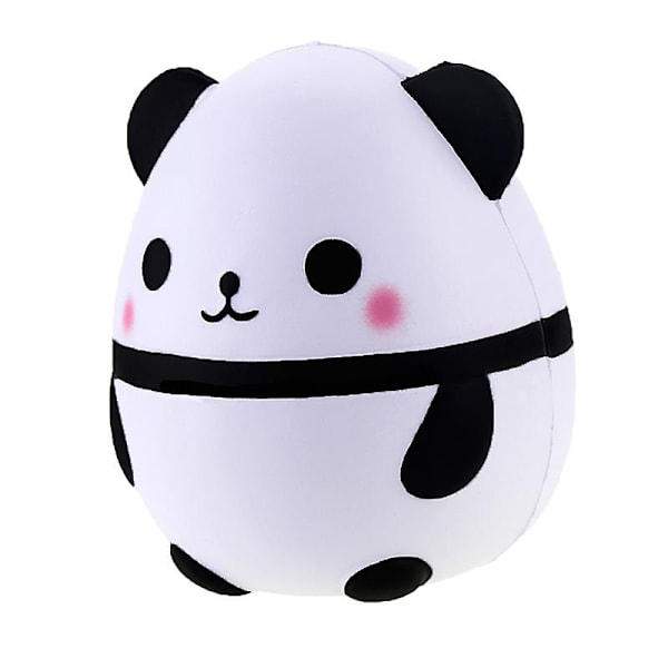 Jumbo Söt Panda Ägg Långsamt Stigande Kawaii Klämleksak Stressreducerare Gåvor Leksaker Barn