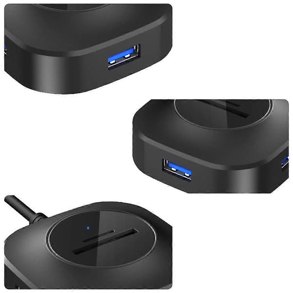USB-hub multifunksjonell USB-adapter for datamaskinbruk 1 stk